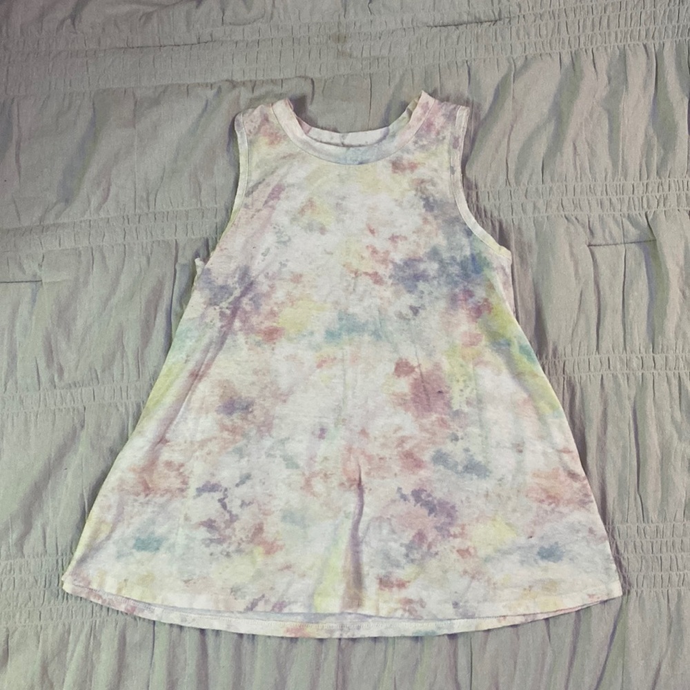 Tie die tank top